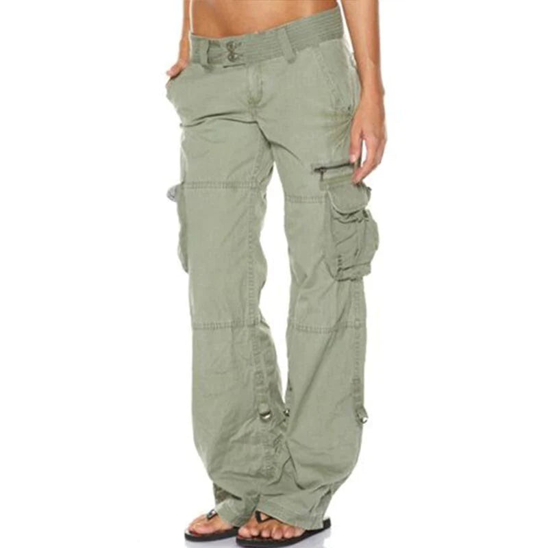 Abigail - lässig Cargohose für Frauen mit Taschen