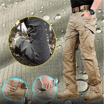 Zion - 100% wasserdichte Wander- und Sport-Cargohose mit Taschen