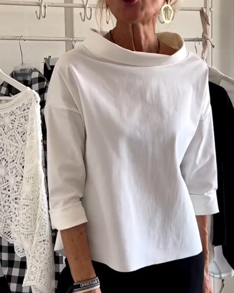 Ella - Boot Nacken lose fit top