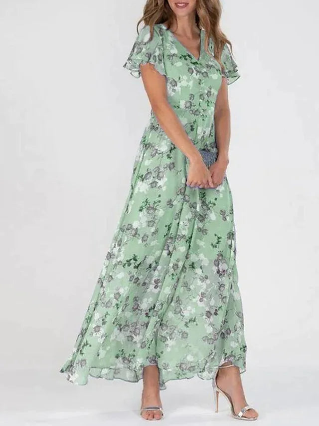 Wien - buntes und elegantes Kleid