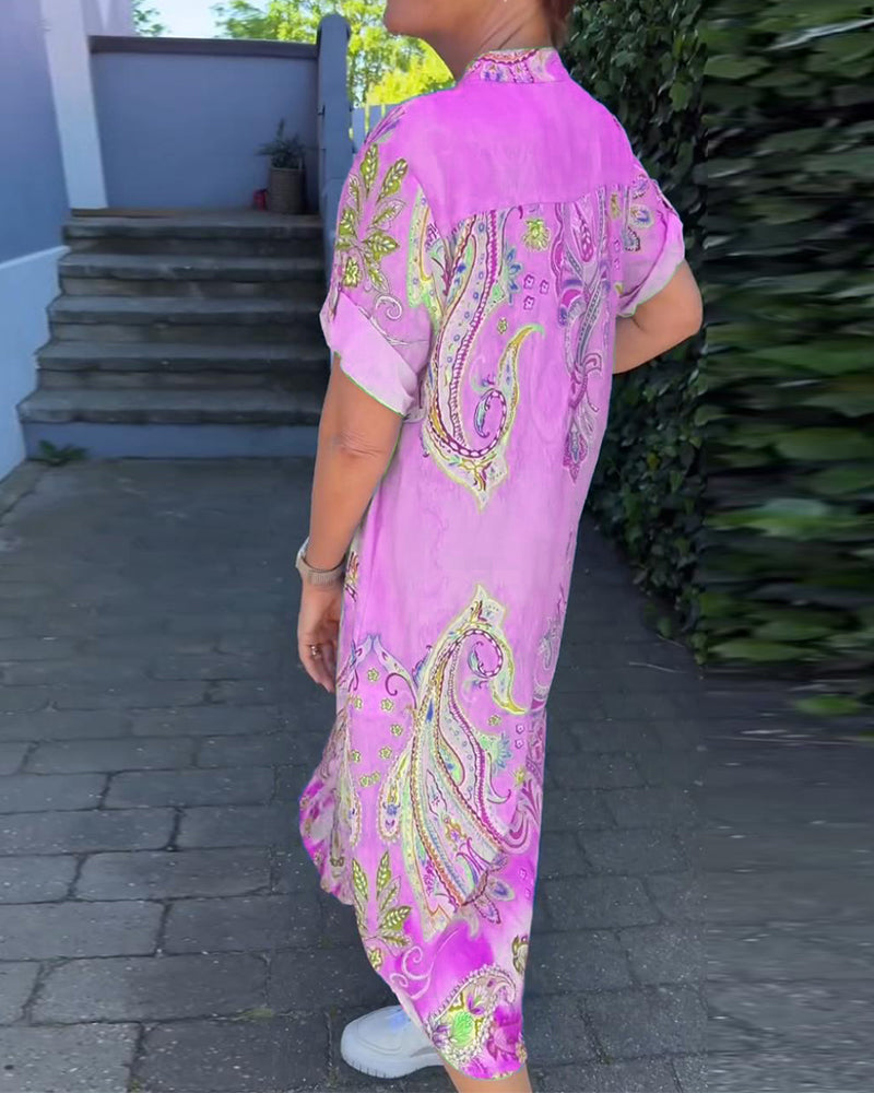 Vik - elegantes Kleid mit V-Ausschnitt