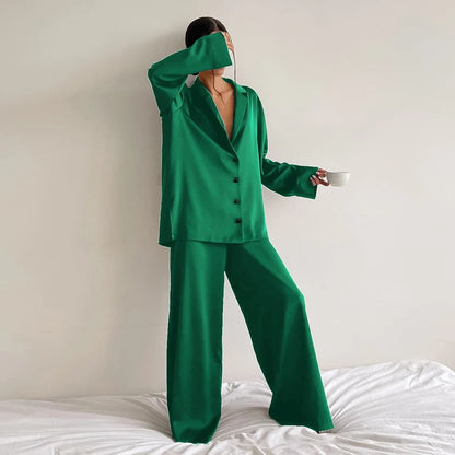 Lily - Satin-zuknöpfen-Set
