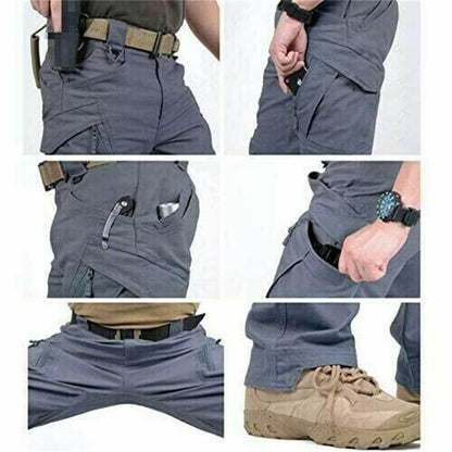Zion - 100% wasserdichte Wander- und Sport-Cargohose mit Taschen