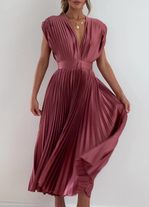 Eileen - Ärmelloses Maxikleid für Frauen