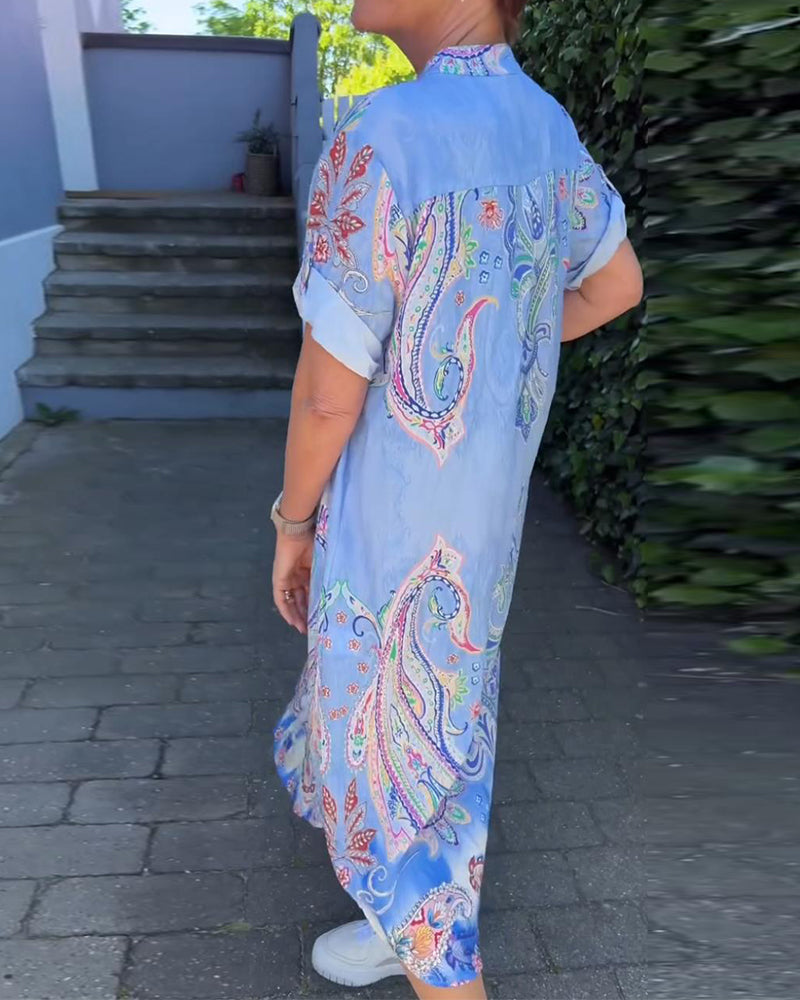 Vik - elegantes Kleid mit V-Ausschnitt