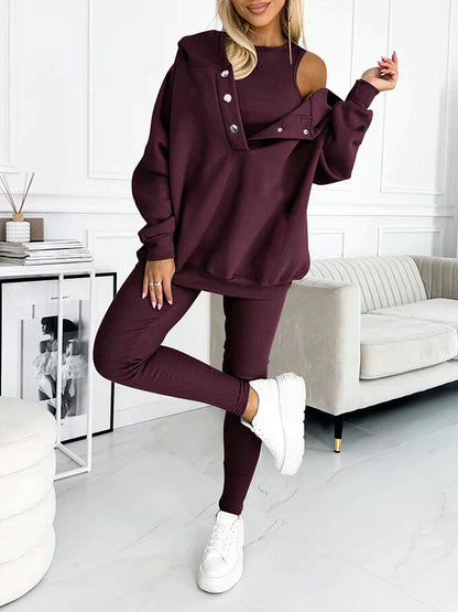 Georgina - lässiges und bequemes Kapuzensweatshirt