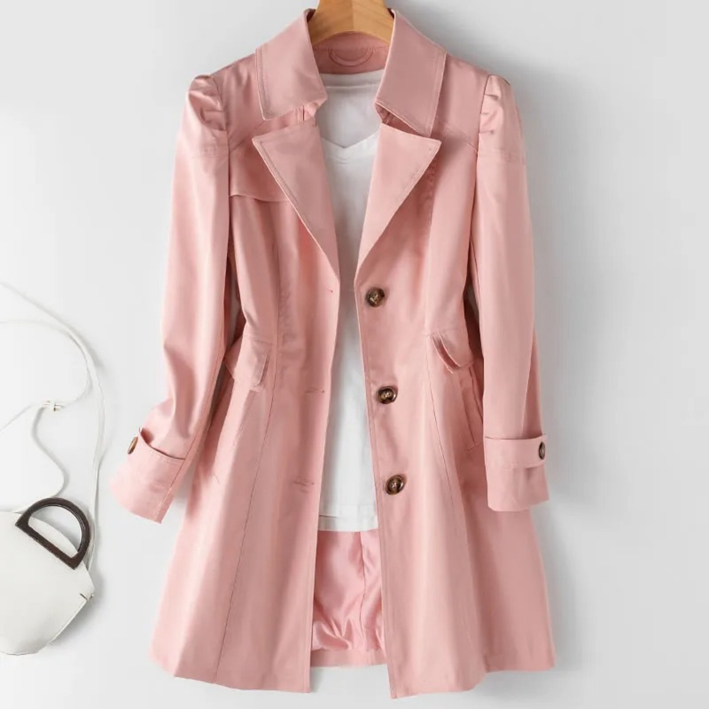 Feline - celestia stilvoller Trenchcoat für Damen