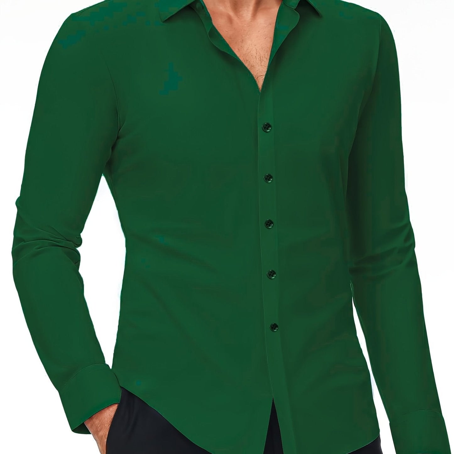 Daan - Männer schlank Passform Hemd Stretch Komfort von Casual bis Business look