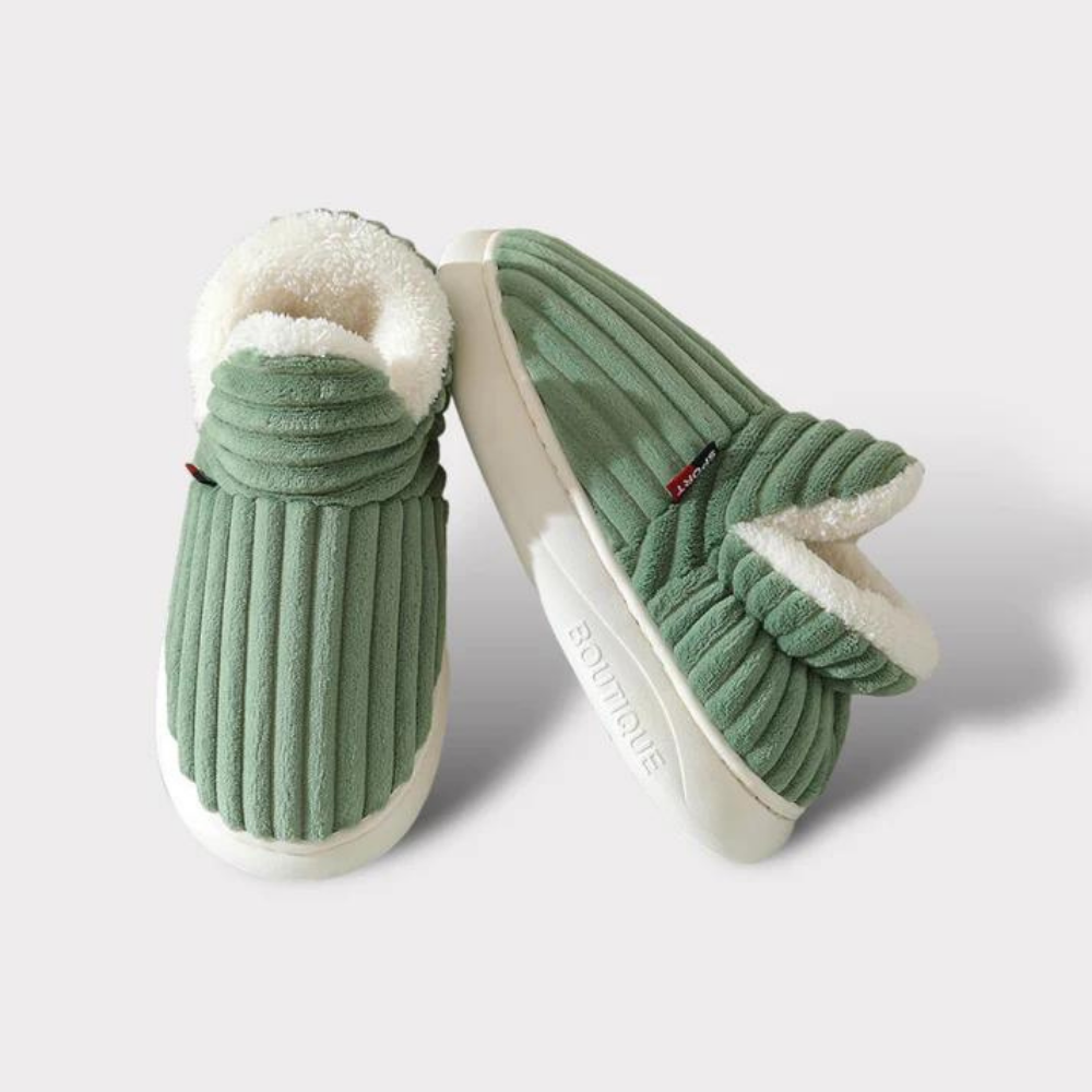ComfyFeet herrlich weiche, schmerzlindernde Plüschpantoffeln