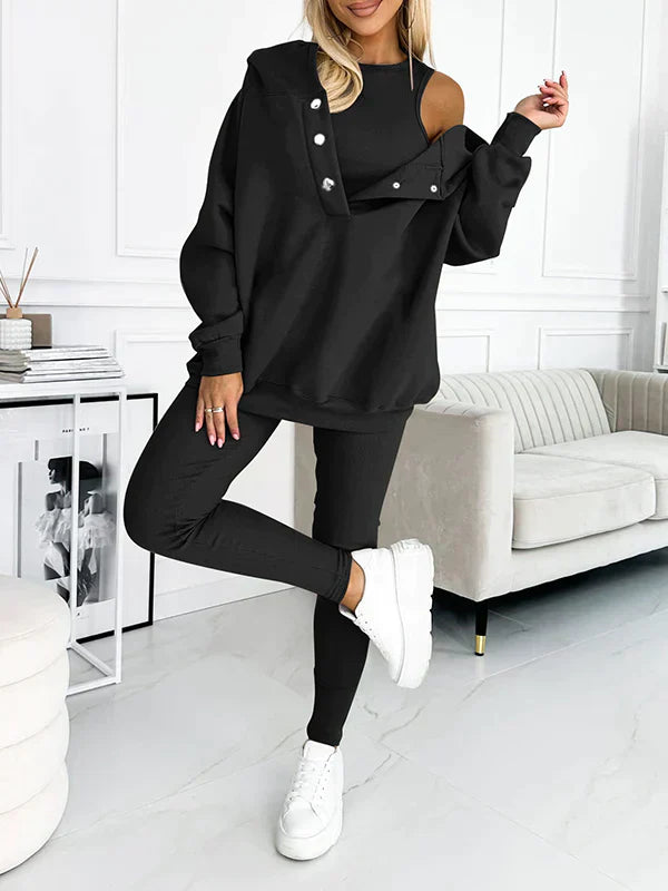 Georgina - lässiges und bequemes Kapuzensweatshirt