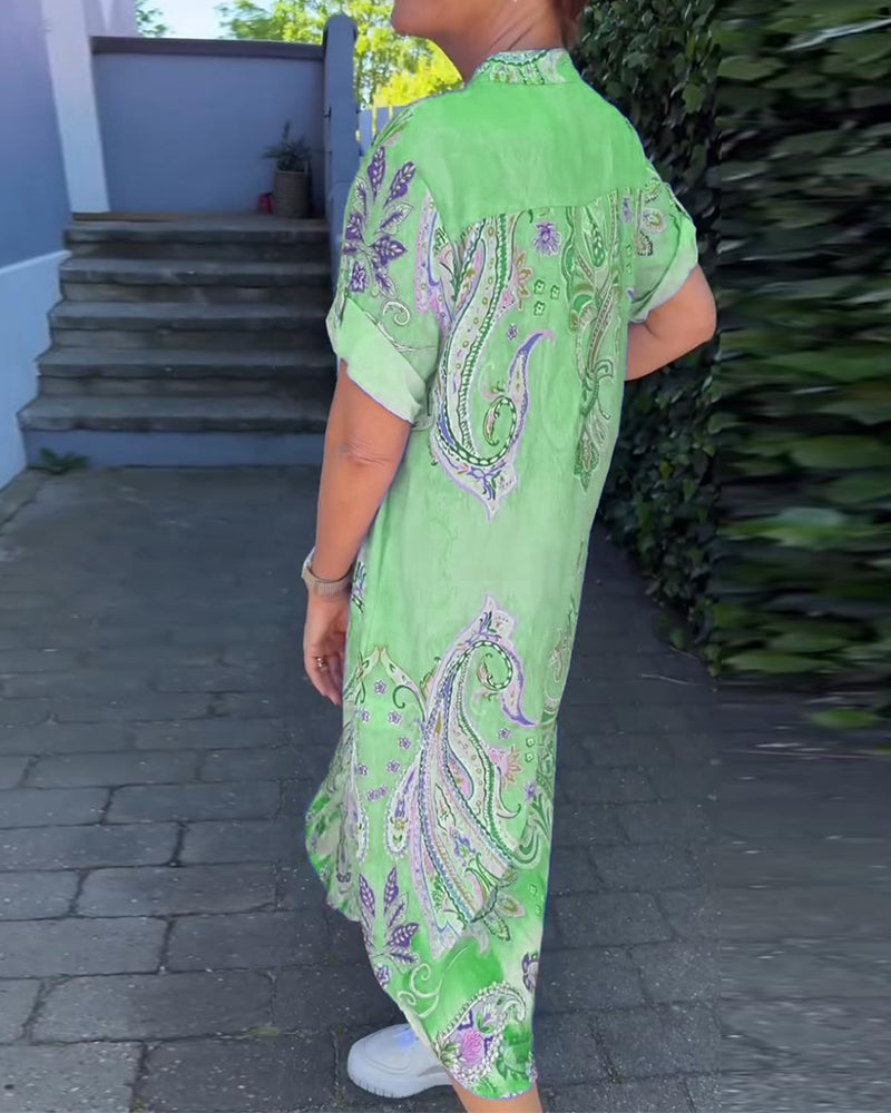 Vik - elegantes Kleid mit V-Ausschnitt