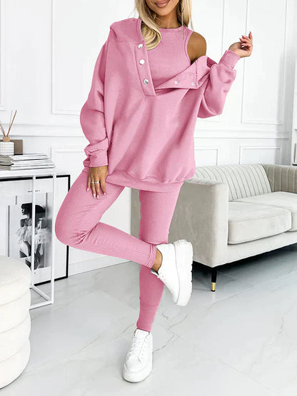 Georgina - lässiges und bequemes Kapuzensweatshirt
