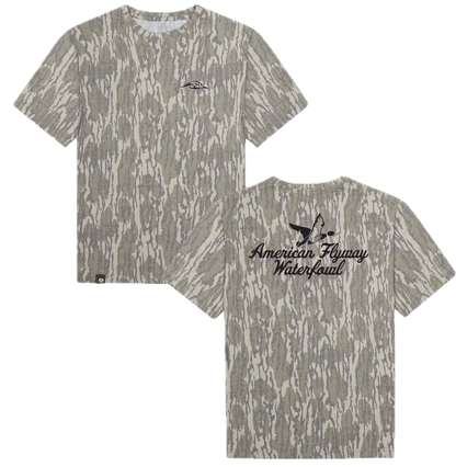 Jack - Amerikanische Flugroute Wasservogel-Tarnung Grafik-T-Shirt