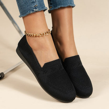 Hannah - Blau Atmungsaktive Mesh-Schuhe