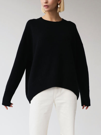 Patricia -. Übergröße, superweicher gestrickt Pullover für mühelos Komfort