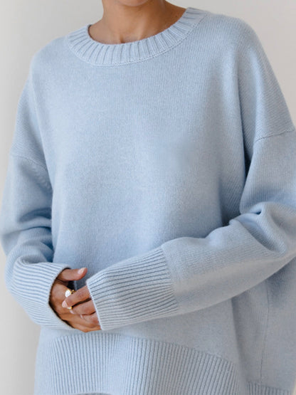 Patricia -. Übergröße, superweicher gestrickt Pullover für mühelos Komfort