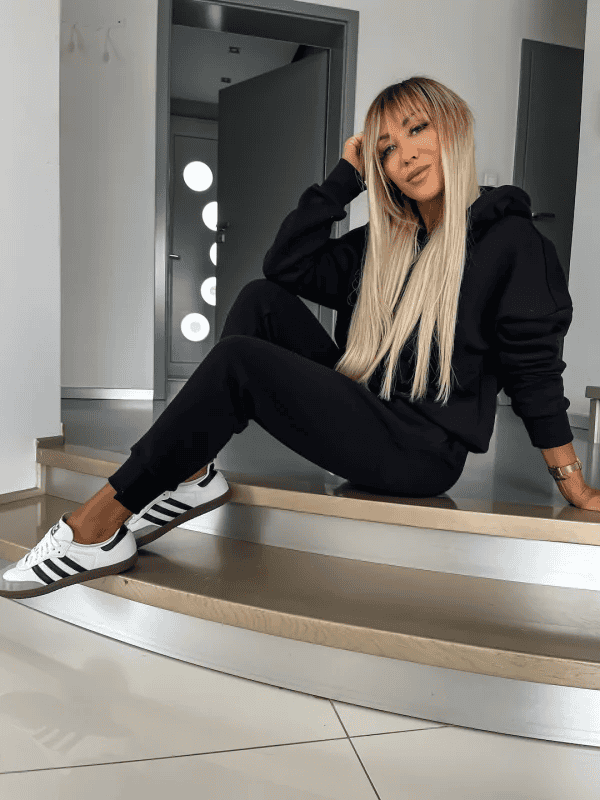 Catherine JogSuit bequem und feminin für Reise, Sport und Zuhause