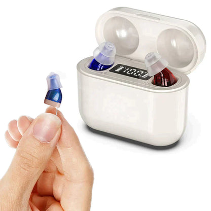 HearPro Mini Klangverstärker – Wiederaufladbar, Unauffällig, Komfortabel für den Alltag