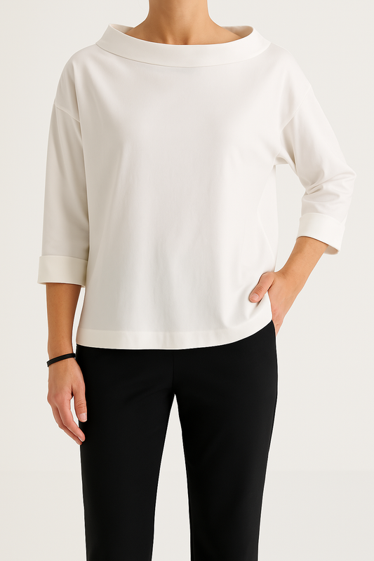 Ella - Boot Nacken lose fit top