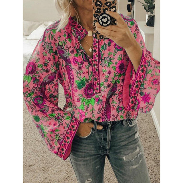 Ximena - Sommerblusen für Frauen mit A-Linien-Silhouette