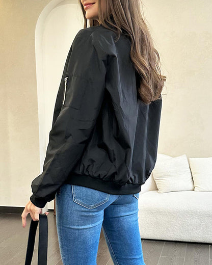 Maya - Stilvolle klassische Bomberjacke mit Taschen - perfekt für jede Gelegenheit