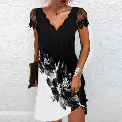 Prudie - Glamouröses Glitzer-Partykleid für den Sommer
