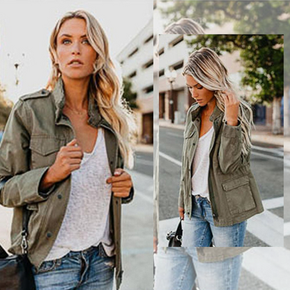 Janna | Trenchcoat mit Taschen
