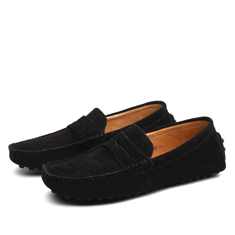 Hugo - Halbschuhe aus Wildleder im italienischen Stil