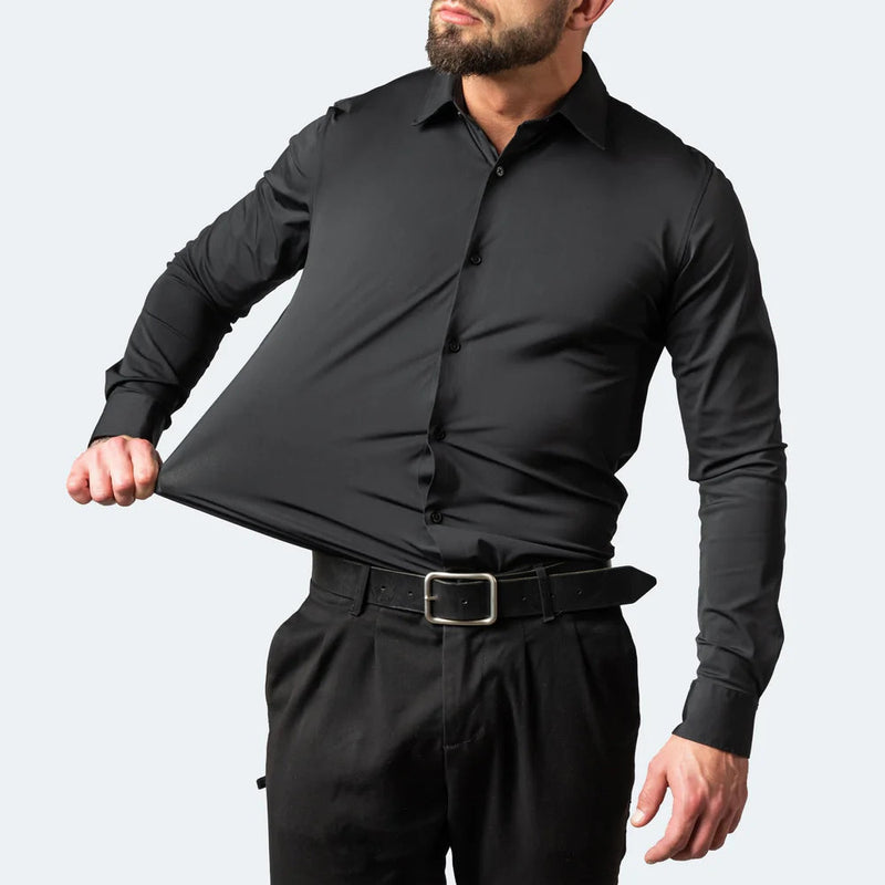 Lars - Anti knitterfreies Herren-Stretch-Hemd