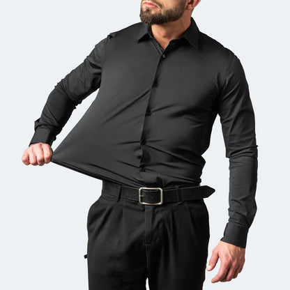 Lars - Anti knitterfreies Herren-Stretch-Hemd