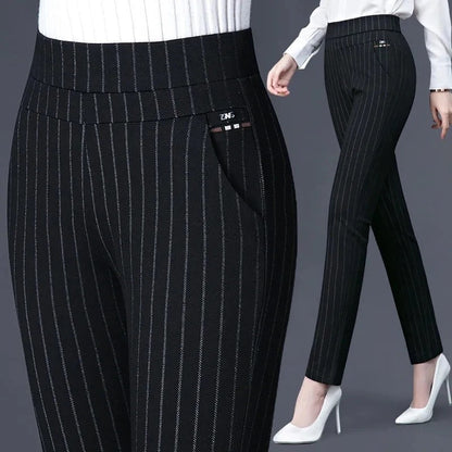 Ophelia - Schwarze Stretch-Damenhosen für ultimativen Komfort