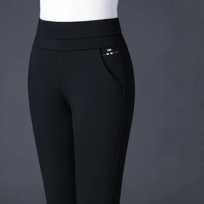Ophelia - Schwarze Stretch-Damenhosen für ultimativen Komfort