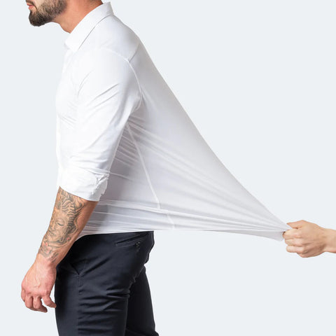 Pieter - Levi Stretch Komfort Fältchen Widerstandsfähig Bluse für Männer