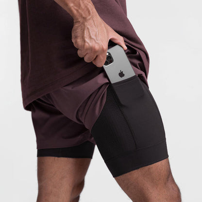 Adivo - atmungsaktive und bequeme Fitness-Shorts