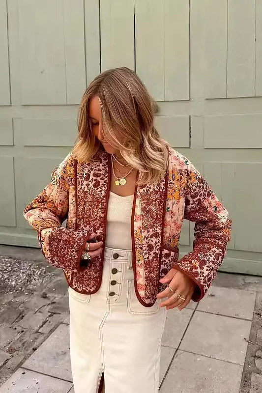 Aster - Vintage-Steppjacke