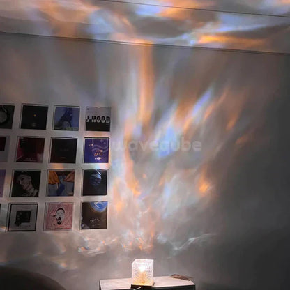 Die Wave Cube Lampe