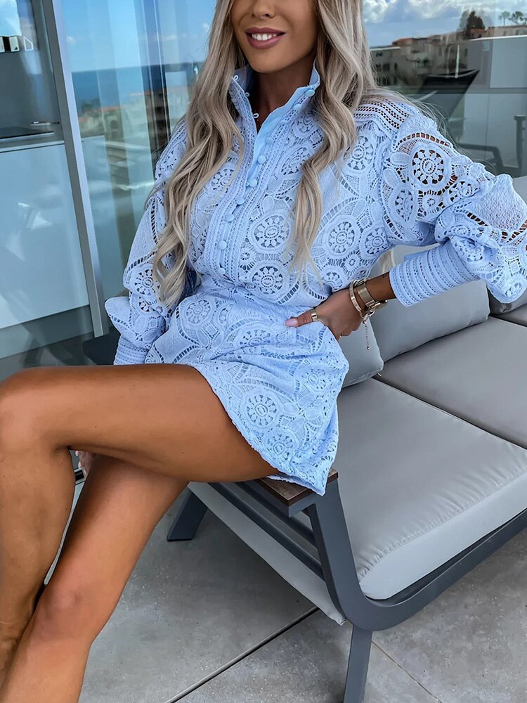 Yara - Weißer Jumpsuit mit Spitzendetails für den Sommer Trendy und bequem