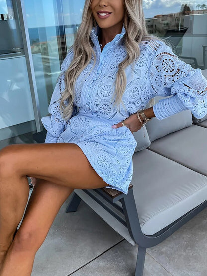 Yara - Weißer Jumpsuit mit Spitzendetails für den Sommer Trendy und bequem