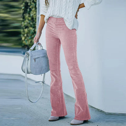 Ufrida - Schlaghose aus Cord mit hoher Taille für einen stilvollen Retro-Look