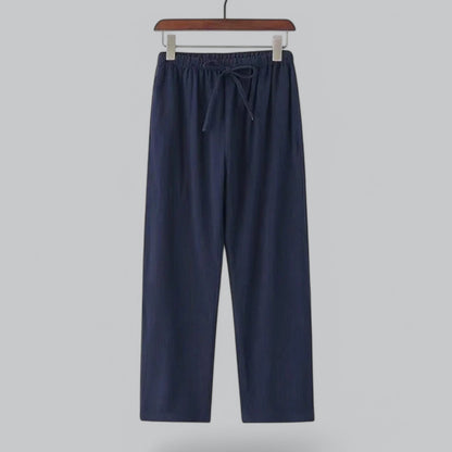 Daan - Gerade Herrenhosen Casual Loungewear Weiche Baumwollmischung