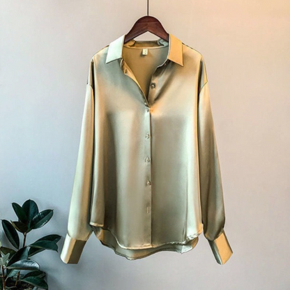 Adeline - Damenhemd aus Satin