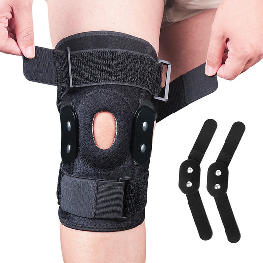FlexiGuard verstellbare und gelenkige Knieschiene für optimale Unterstützung und Schmerzlinderung