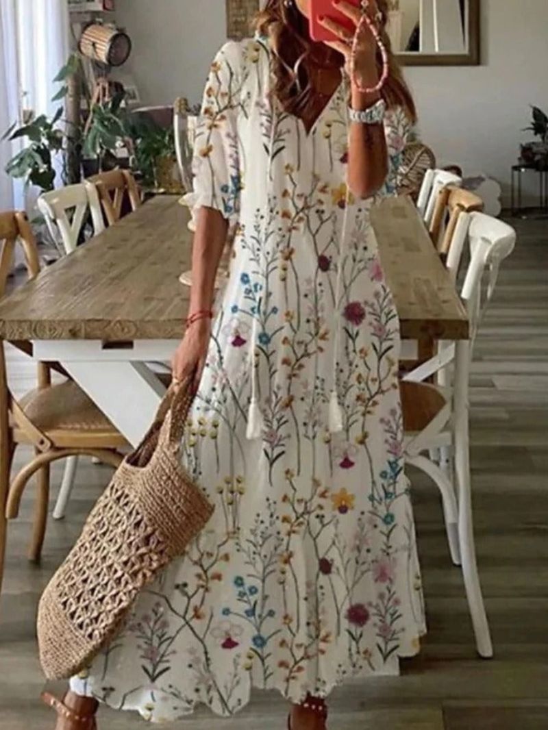 Esme - geblümt stilvoll Kleid