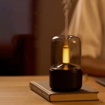 HomeSphere Aromatherapie-Diffusor mit Kerzenlicht