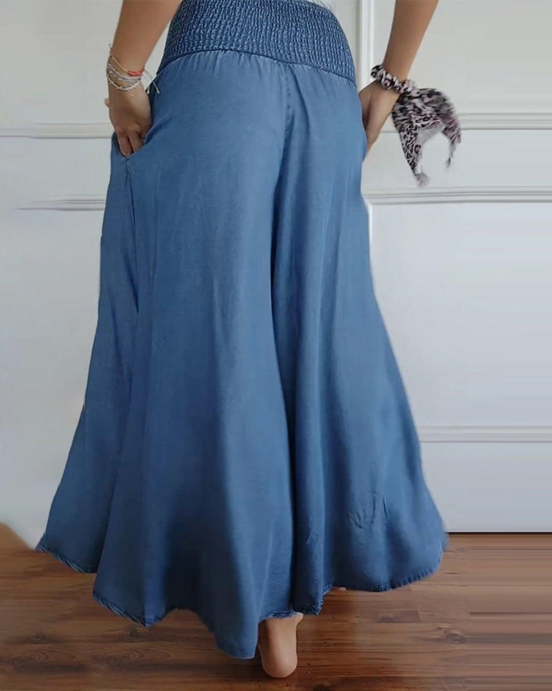 Clue - Hose mit weitem Bein und elastischem Bund