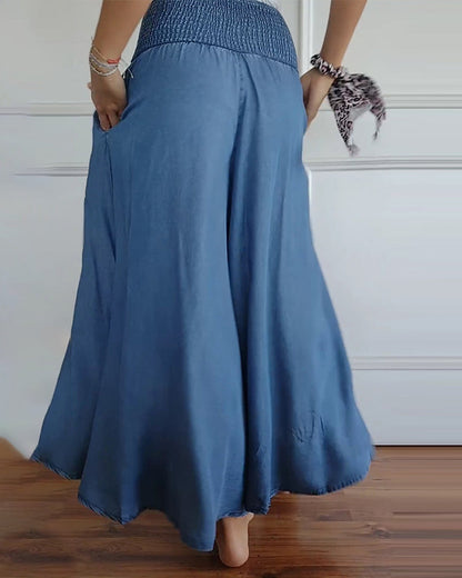Clue - Hose mit weitem Bein und elastischem Bund