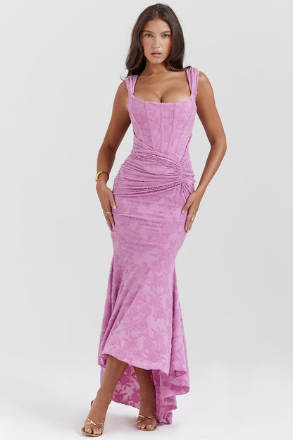 Mylah - Texturiertes Maxikleid