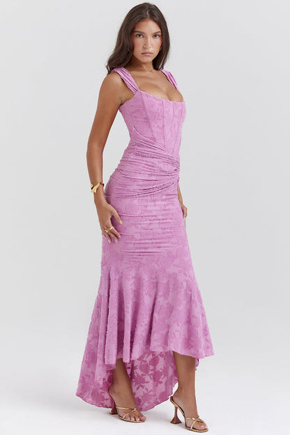 Mylah - Texturiertes Maxikleid