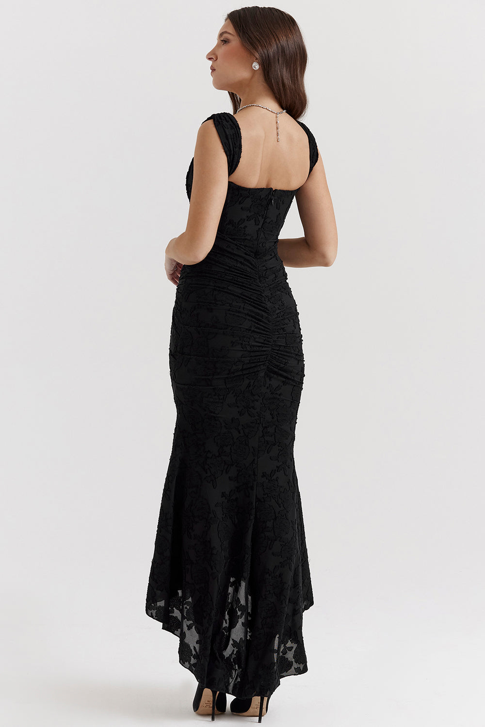 Mylah - Texturiertes Maxikleid