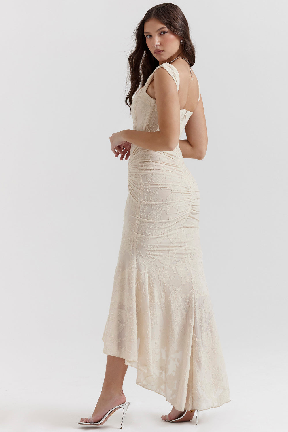 Mylah - Texturiertes Maxikleid